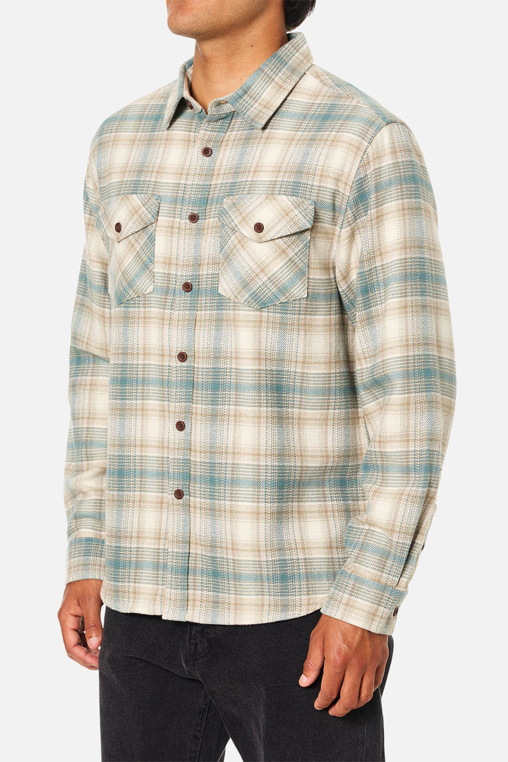 Katin Sierra Flannel: Atlantic Green