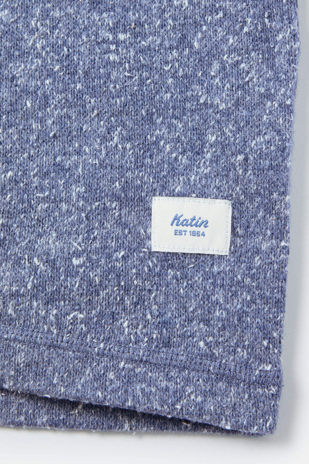 Katin Sock Hood Sweater: Washed Blue