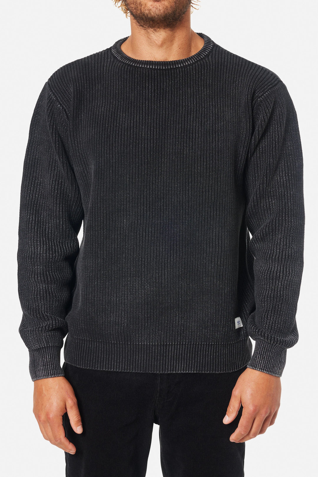 Katin Swell Sweater: Black Wash