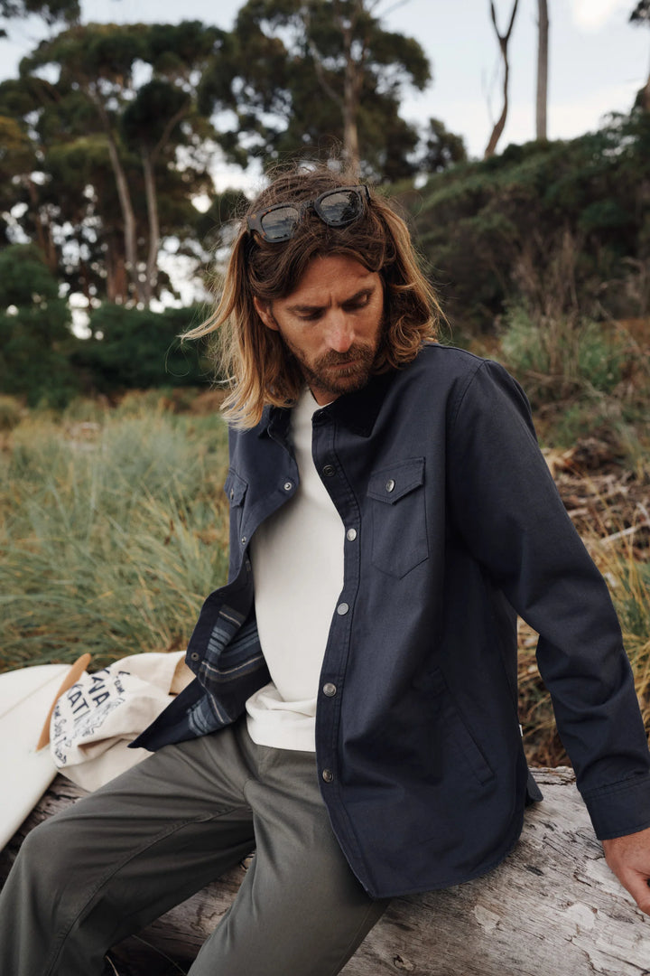 Katin Campbell Jacket: Indigo