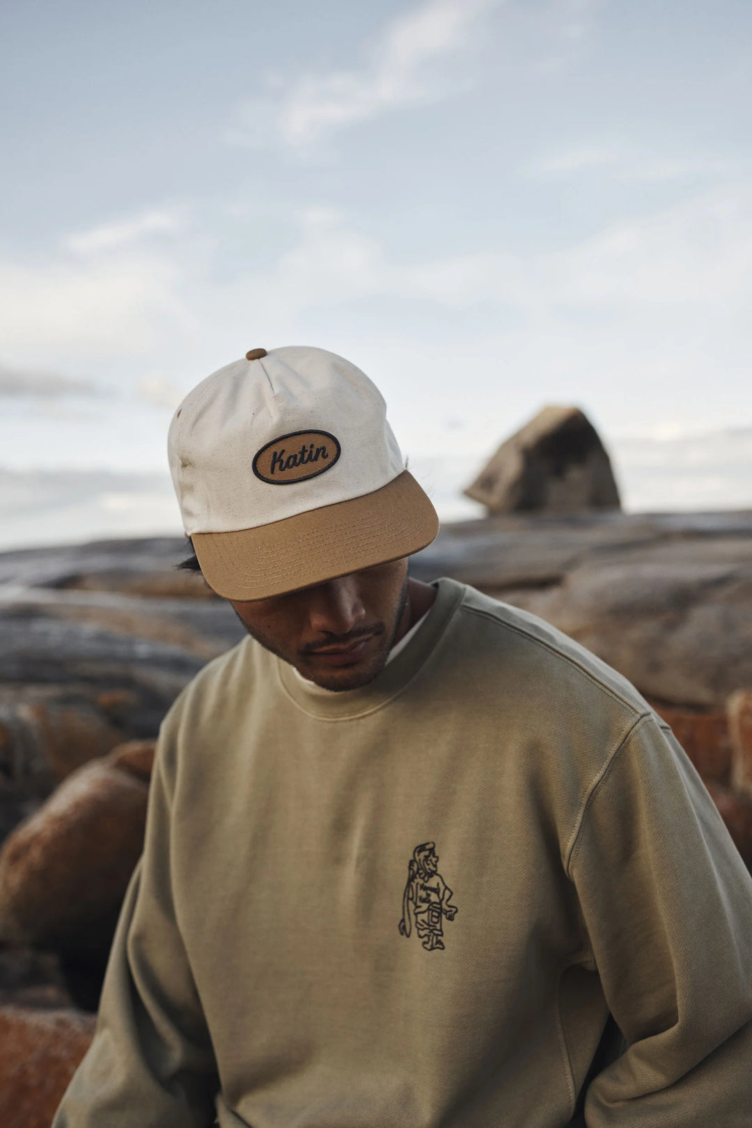 Katin Roadside Hat: Vintage White/Ermine
