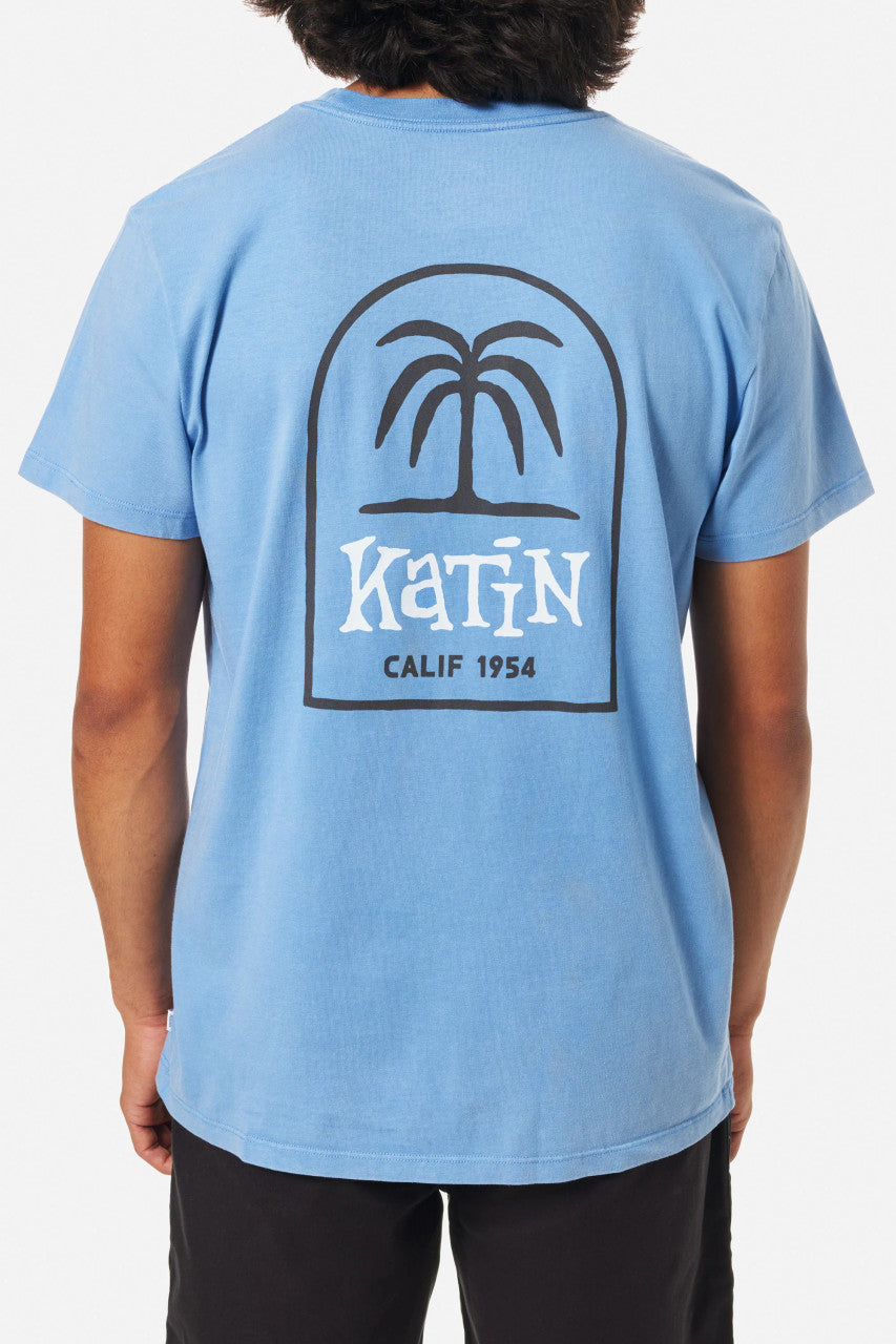 Katin K Palm Tee: Blue Bay Sand Wash