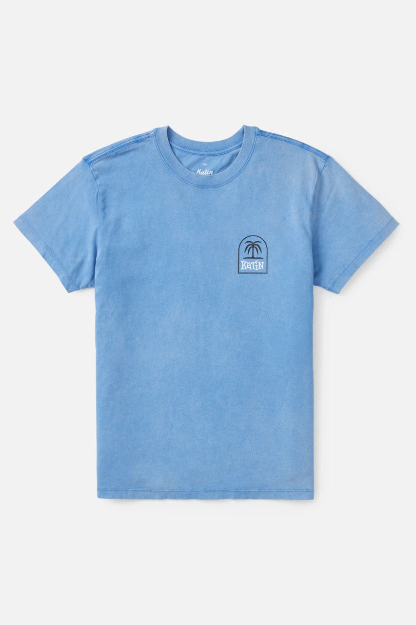 Katin K Palm Tee: Blue Bay Sand Wash