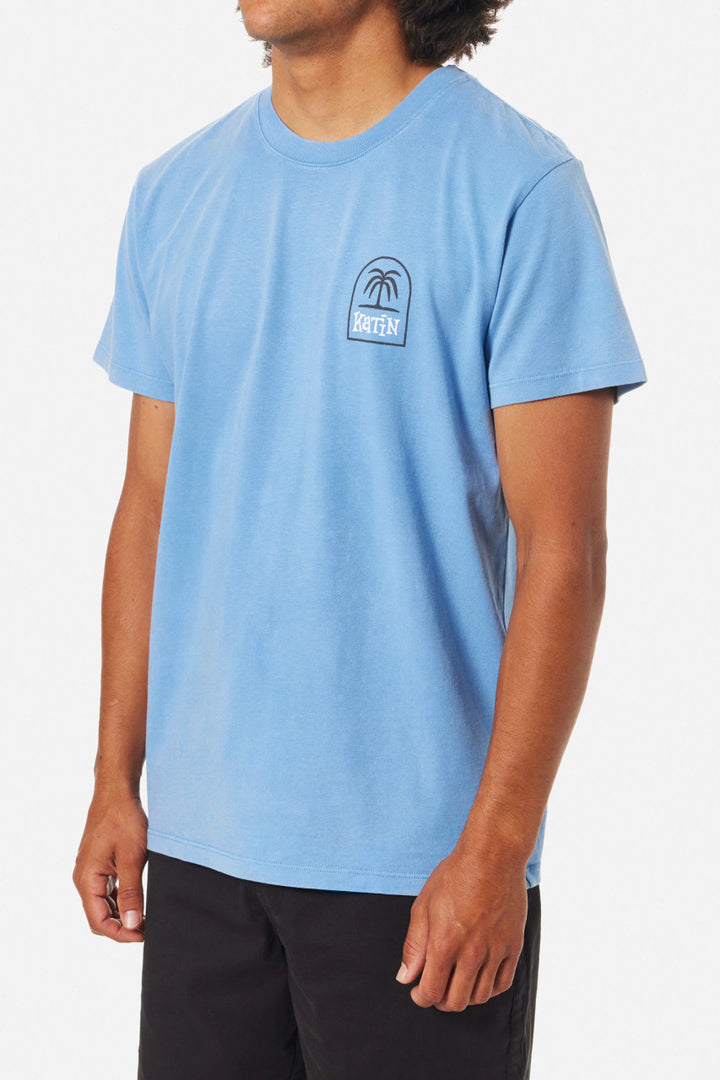 Katin K Palm Tee: Blue Bay Sand Wash