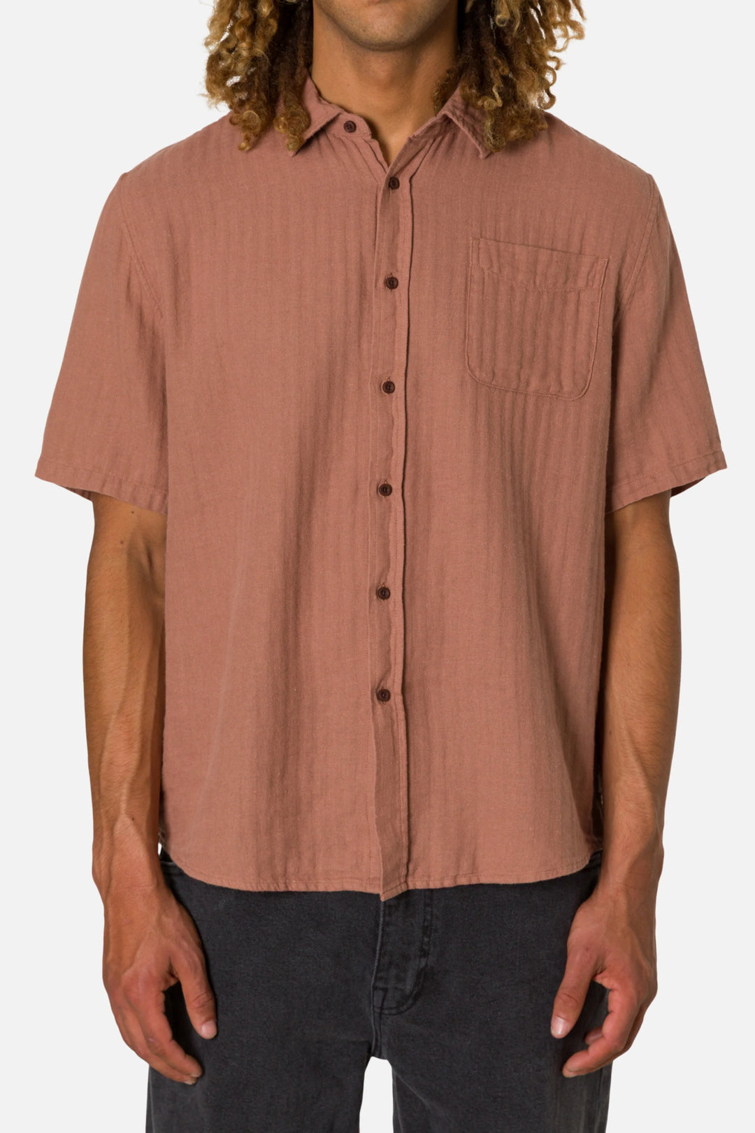 Katin Alan Shirt: Dark Clay