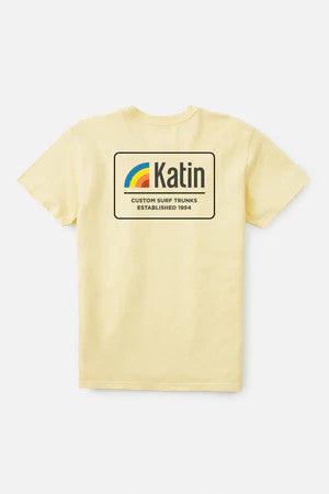 Katin Country Tee: Sun Yellow Sand Wash