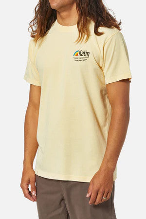 Katin Country Tee: Sun Yellow Sand Wash