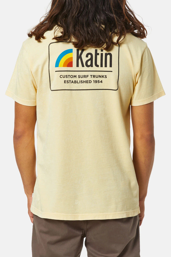 Katin Country Tee: Sun Yellow Sand Wash