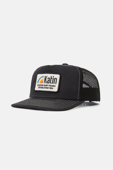 Katin Country Trucker Hat: Black Wash