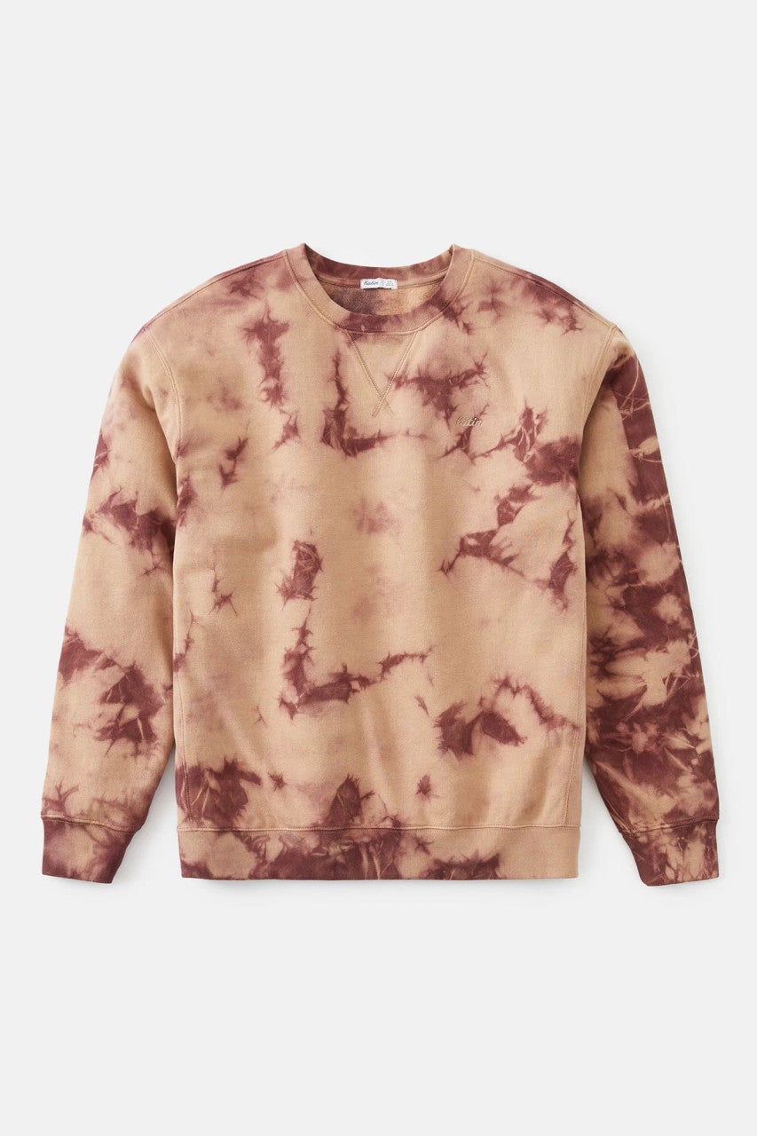 Katin Embroidered Crewneck: Kelp Red Cloud