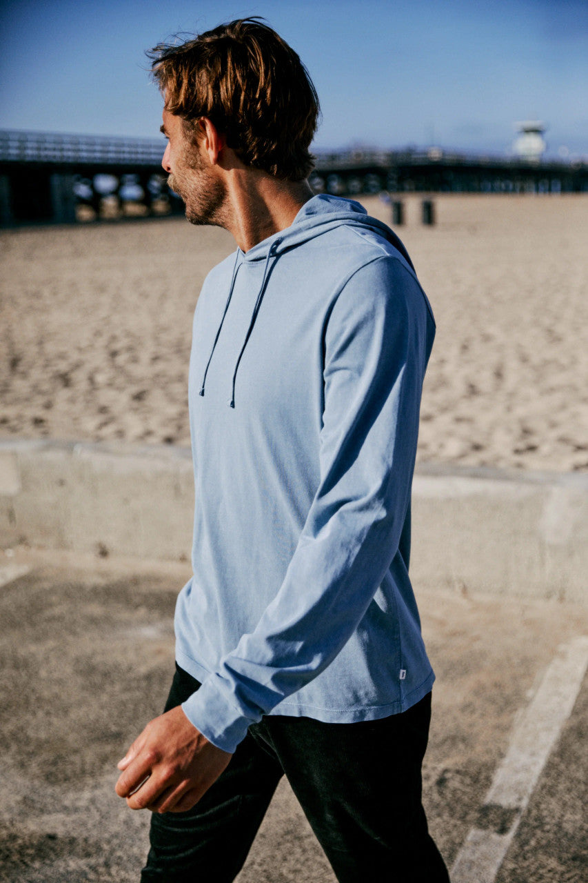 Katin Hide Pullover: Spring Blue Sand Wash