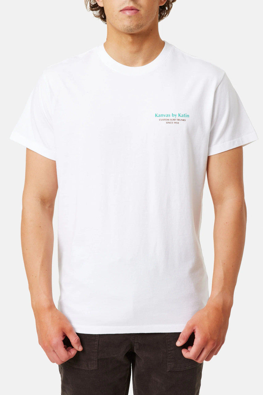 Katin Flutter Tee: White