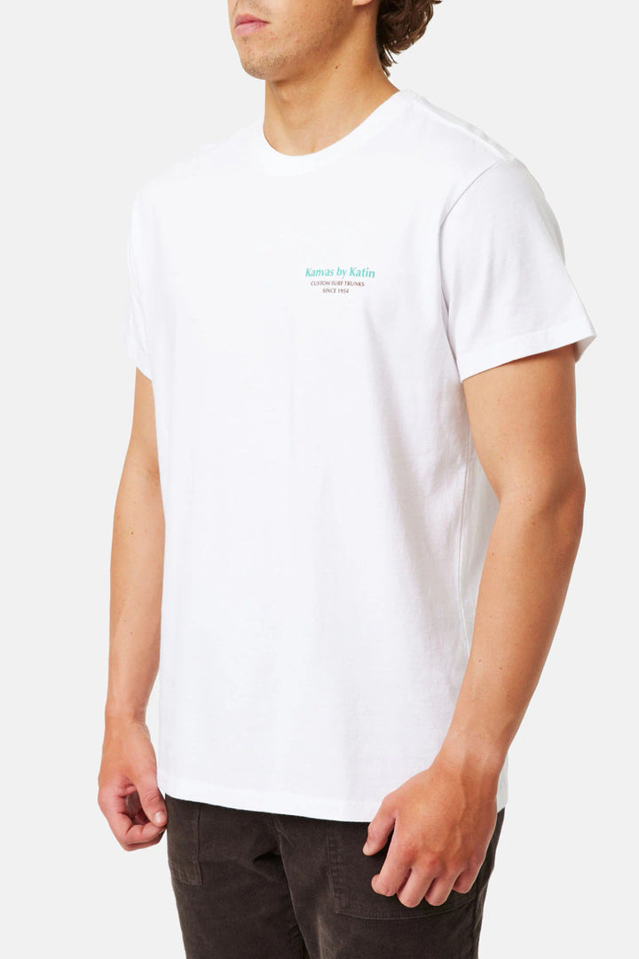 Katin Flutter Tee: White