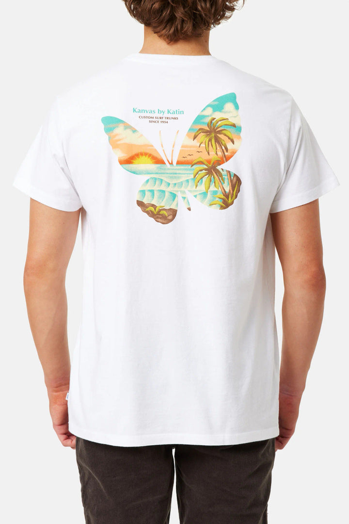 Katin Flutter Tee: White