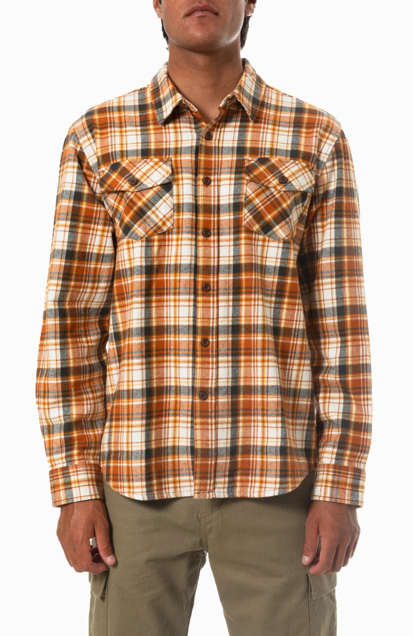 Katin Fred Flannel: Vintage White