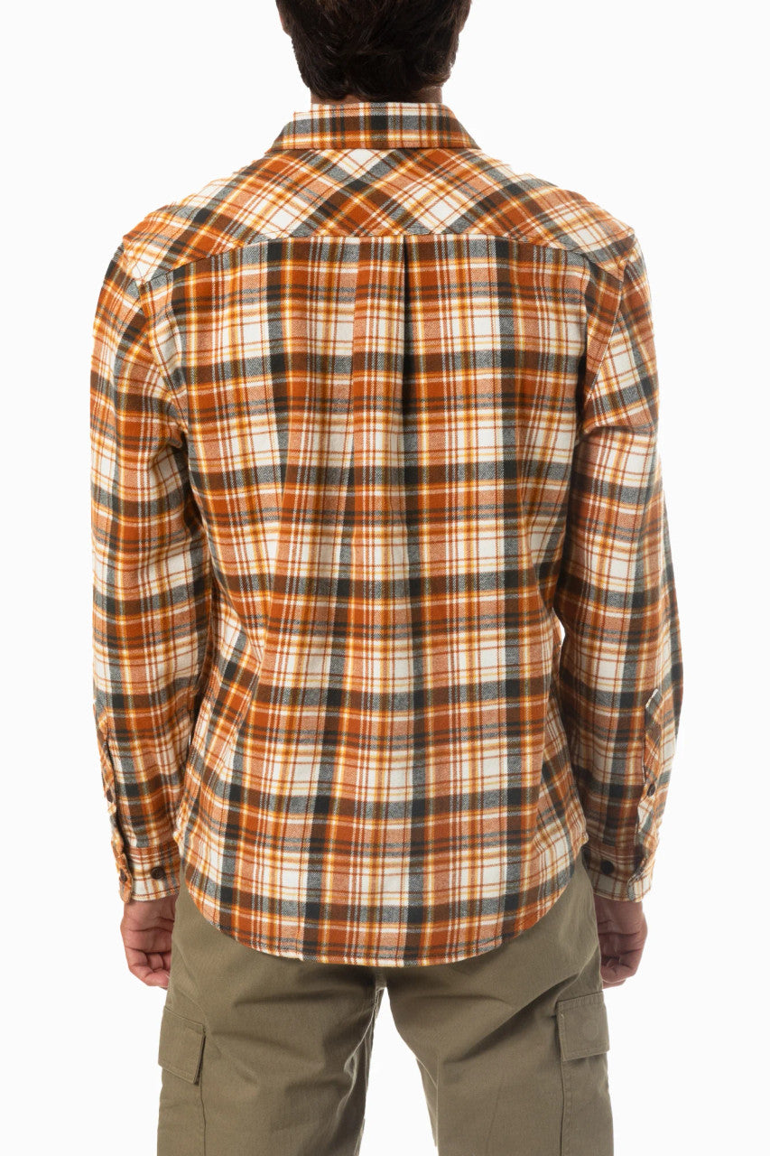 Katin Fred Flannel: Vintage White