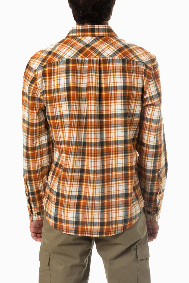 Katin Fred Flannel: Vintage White