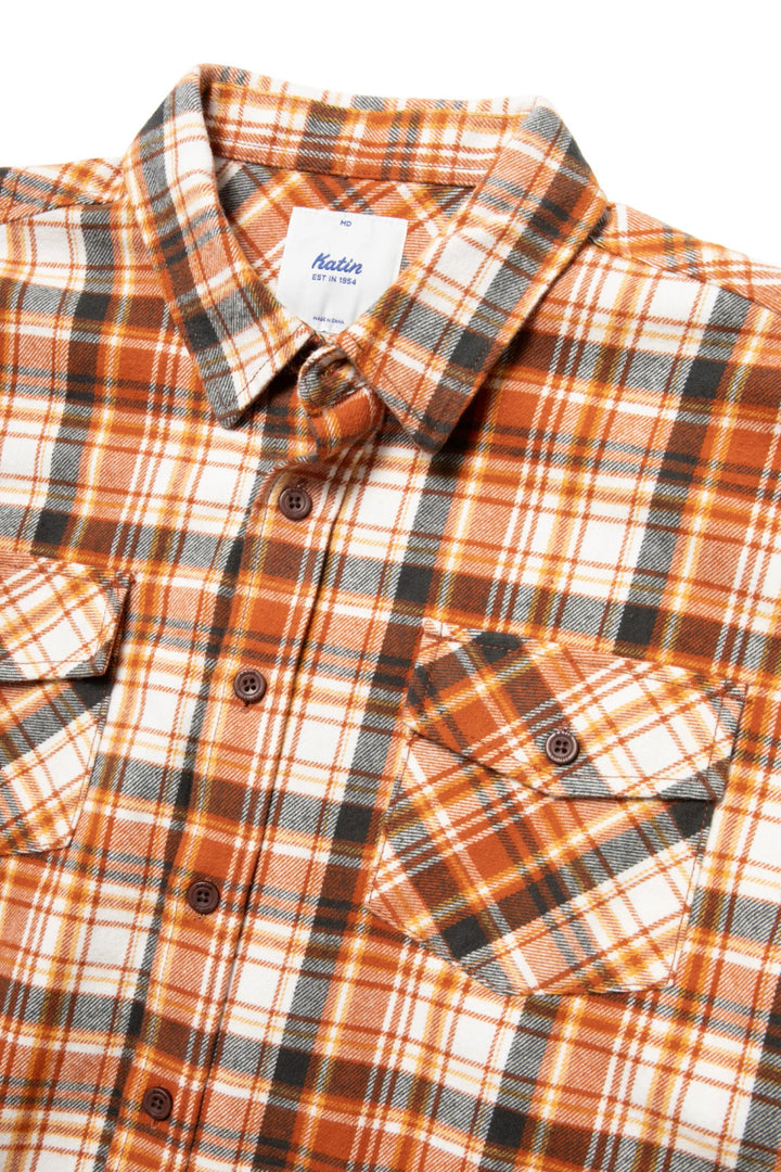 Katin Fred Flannel: Vintage White