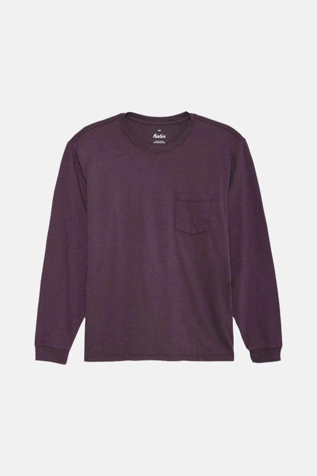 Katin Base Long Sleeve Tee: Dark Auralite