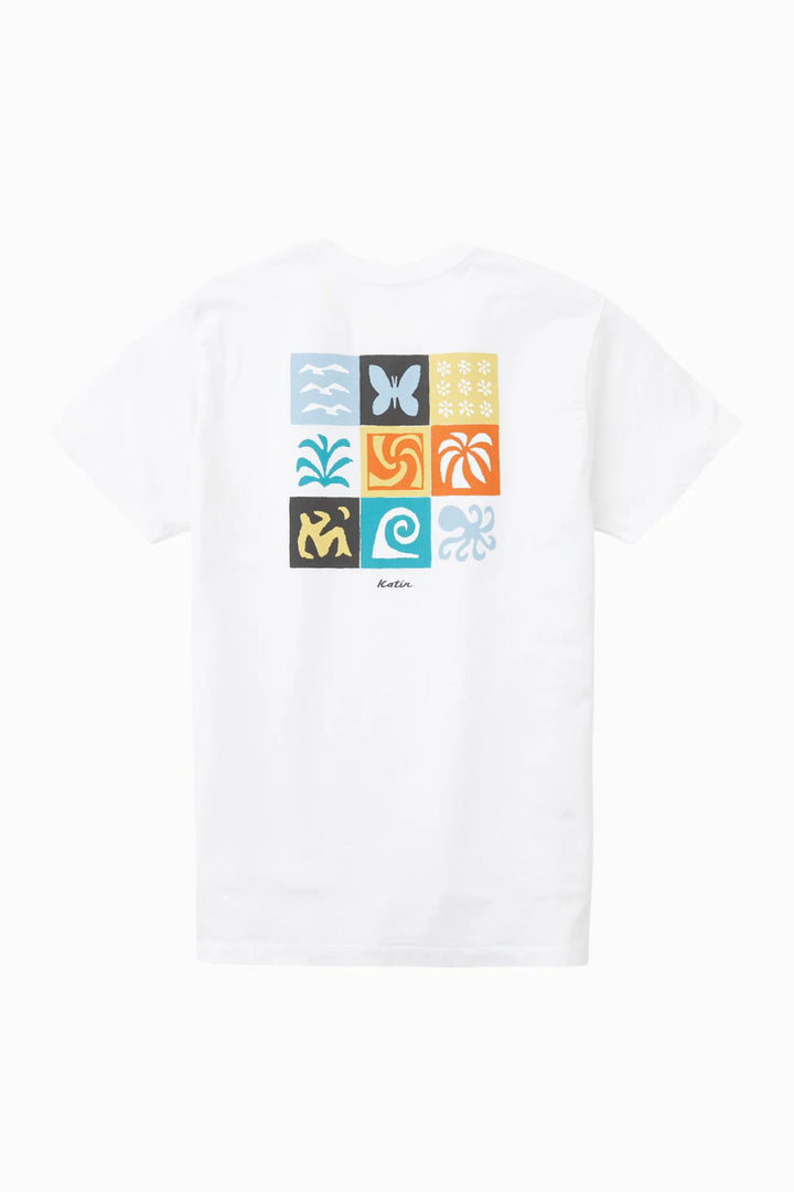 Katin Motif Tee: White