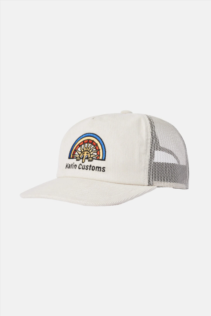 Katin Rainroy Corduroy Trucker Hat: Vapor Gray