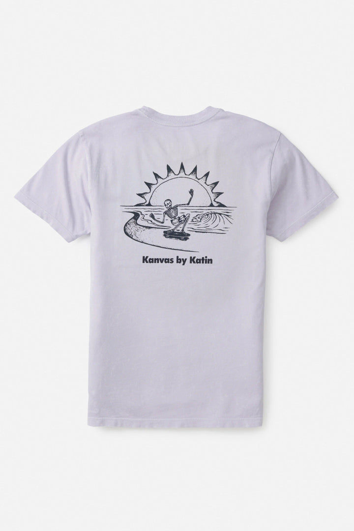 Katin Ripper Tee: Lavender Sand Wash