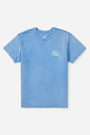 Katin Royal Tee: Bay Blue Sand Wash