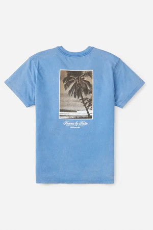 Katin Royal Tee: Bay Blue Sand Wash