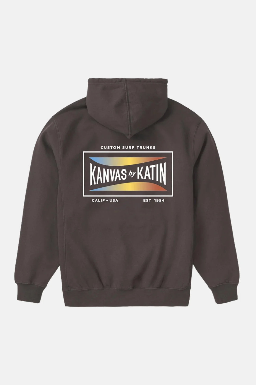 Katin Scrubber Hoodie: Black Wash