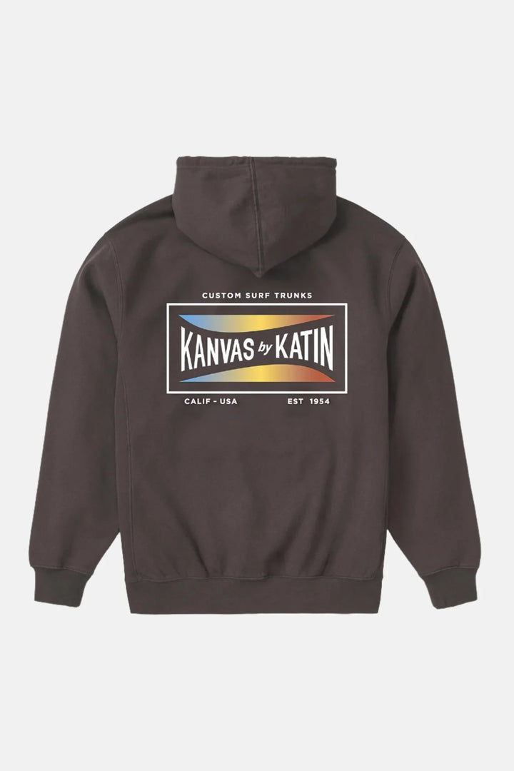 Katin Scrubber Hoodie: Black Wash