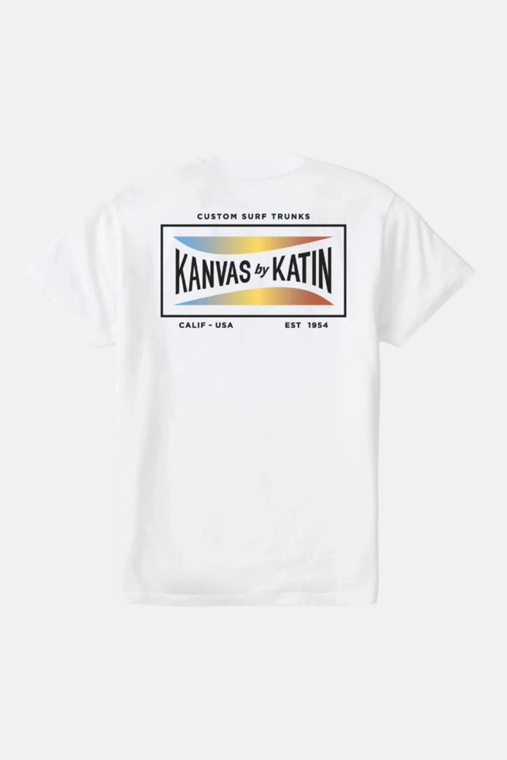 Katin Scrubber Tee: White