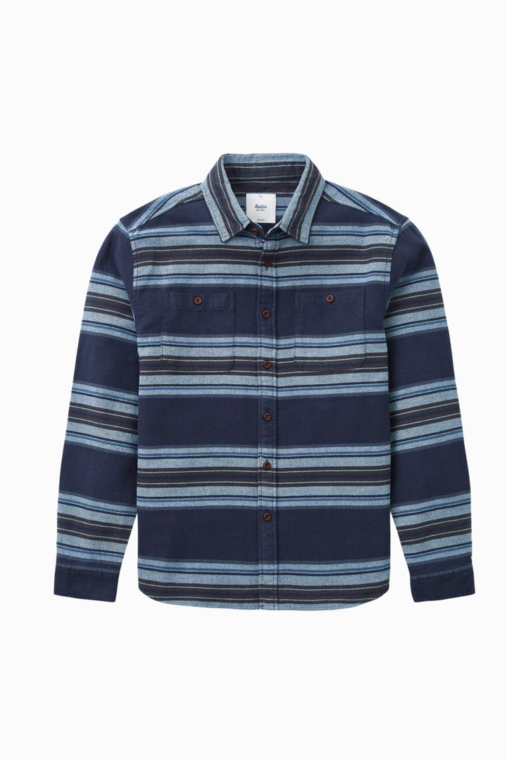 Katin Sierra Flannel: Polar Navy