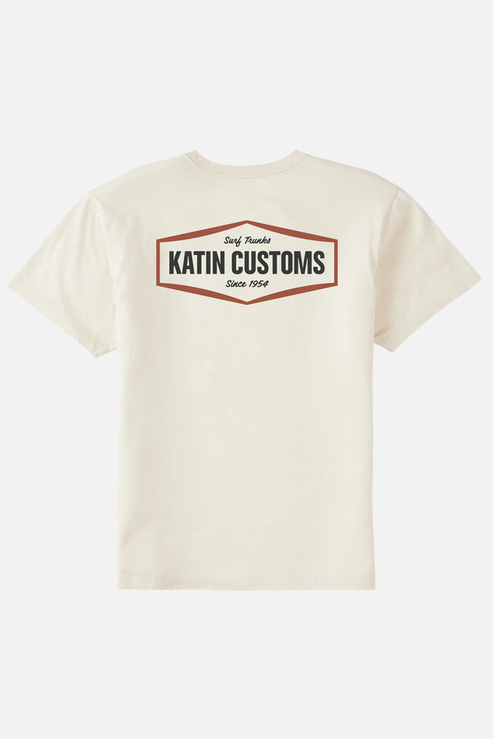 Katin Streamline Tee: Vintage White