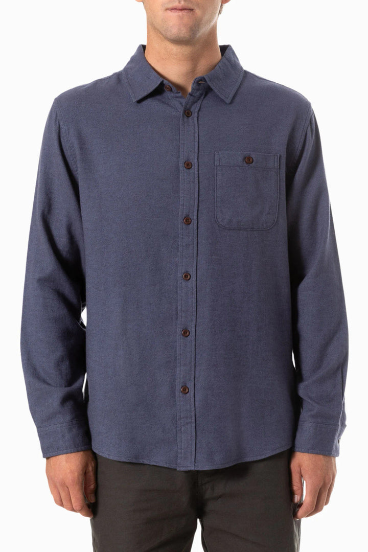 Katin Twiller Flannel: Washed Blue