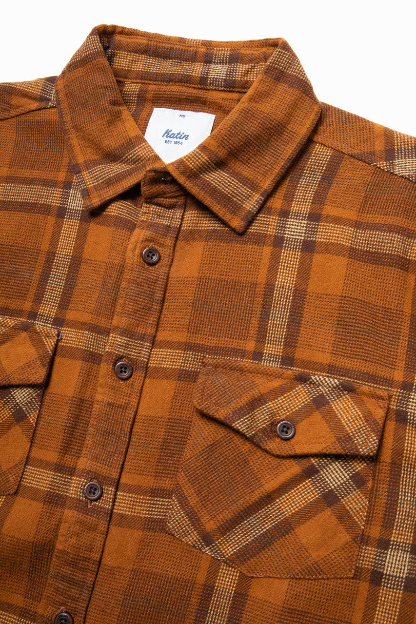 Katin Vincent Flannel: Caramel