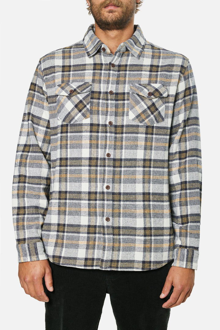 Katin Vincent Flannel: Vintage White