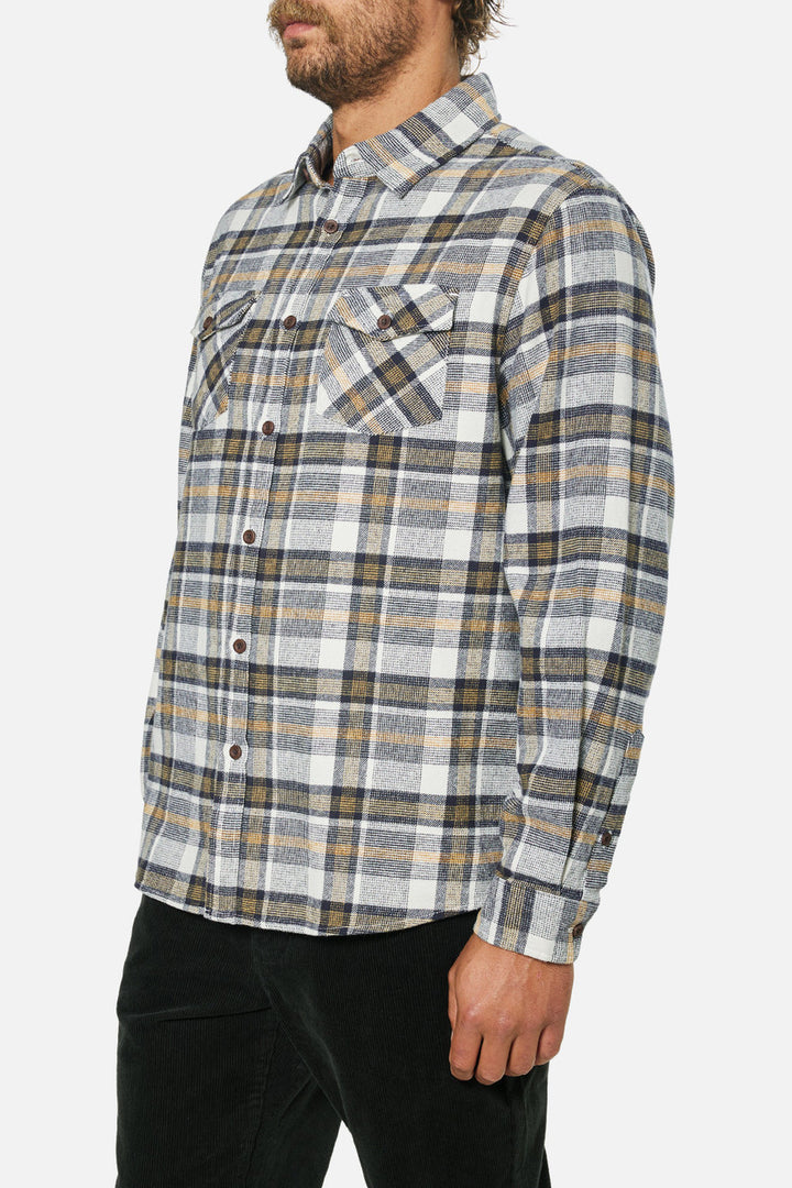 Katin Vincent Flannel: Vintage White
