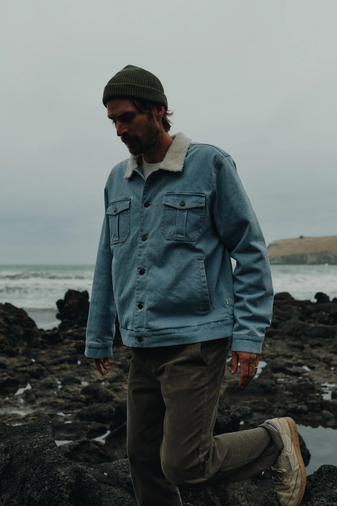 Katin Harris Denim Jacket: Light Indigo