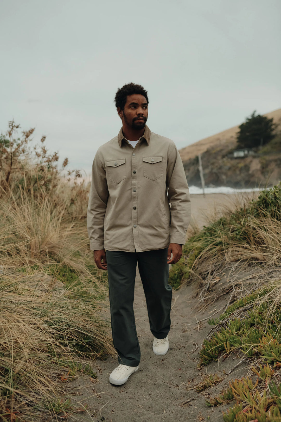 Katin Campbell Jacket: Vintage Khaki