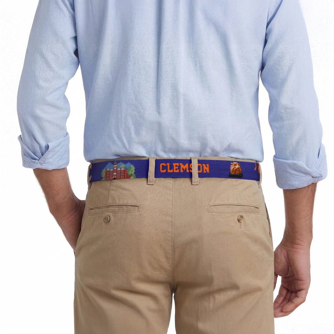 Smathers and Branson Clemson Life Belt: Purple