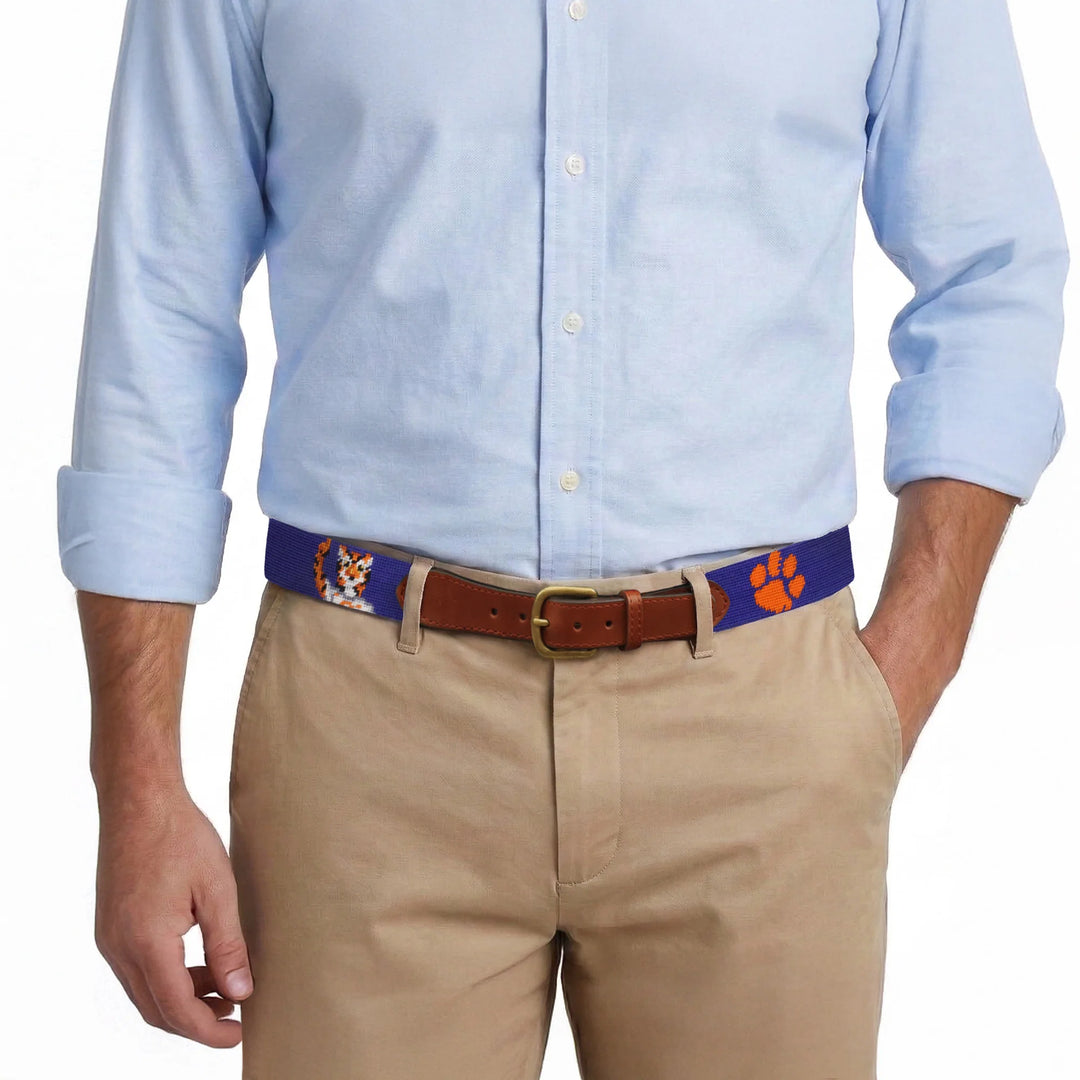 Smathers and Branson Clemson Life Belt: Purple