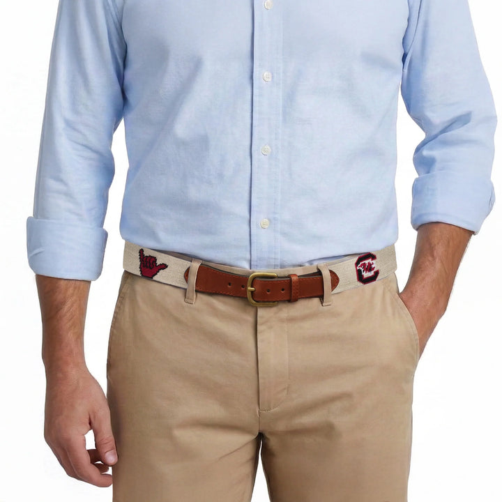 Smathers and Branson University of South Carolina Life Belt: Light Khaki