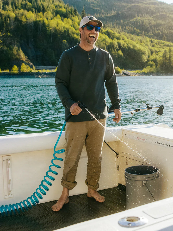 Free Fly Men's Stretch Canvas 5 Pocket Pant: Tobacco
