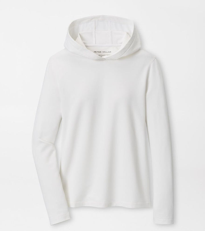 Peter Millar Women's Pine Performance Hoodie: White