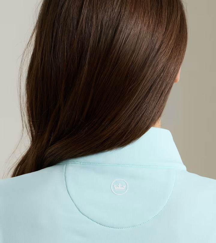 Peter Millar Perth Performance Quarter-Zip: Ocean Air
