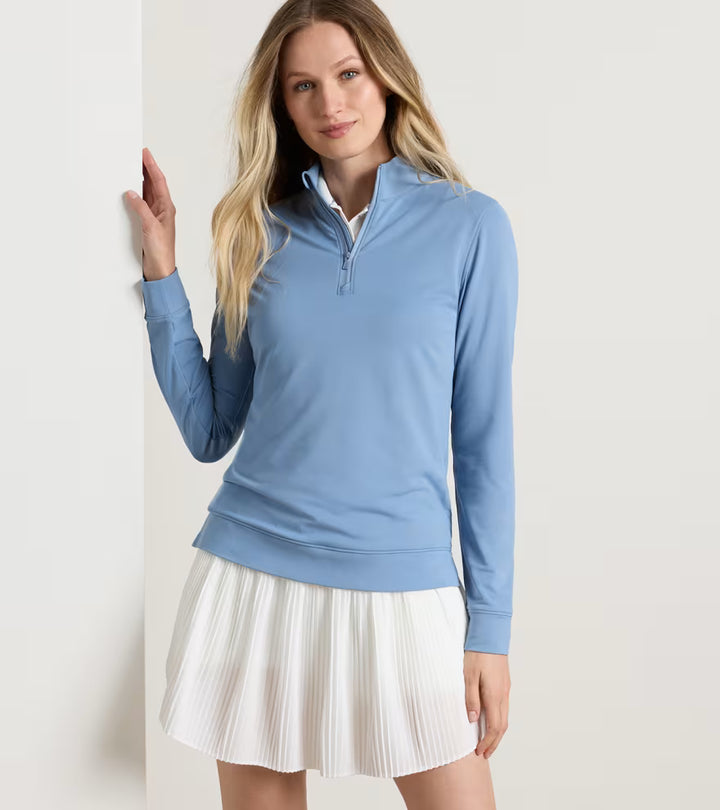 Peter Millar Perth Performance Quarter-Zip: Rainwater