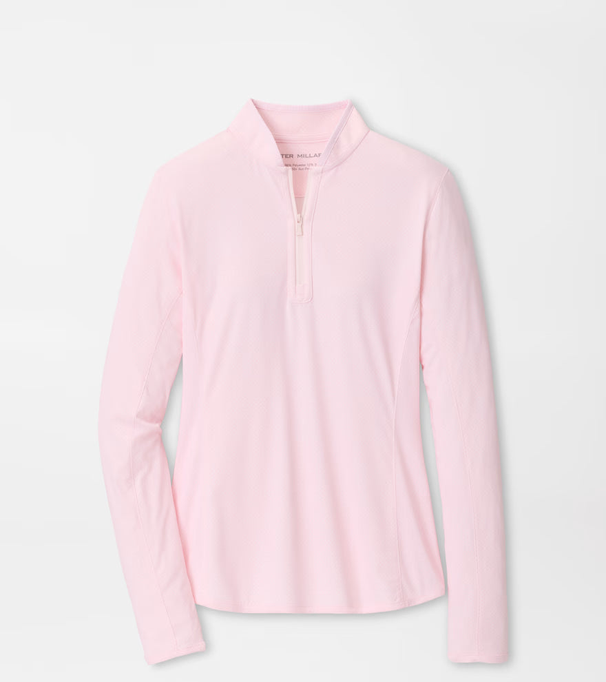 Peter Millar Shadebreak Playful Petals Lightweight Sunshirt: Pearl Pink
