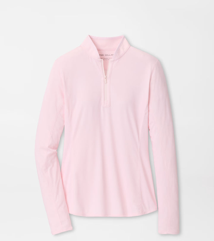 Peter Millar Shadebreak Playful Petals Lightweight Sunshirt: Pearl Pink