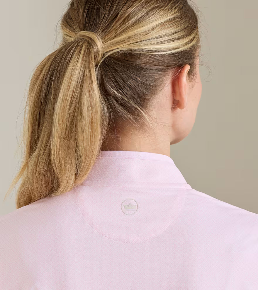 Peter Millar Shadebreak Playful Petals Lightweight Sunshirt: Pearl Pink