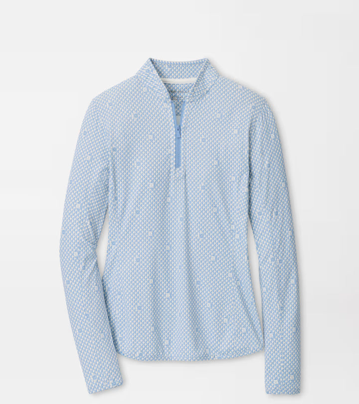 Peter Millar Shadebreak Long Shot Lightweight Sunshirt: Cottage Blue